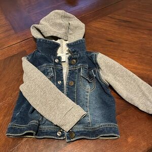 18m Jean hooded jacket